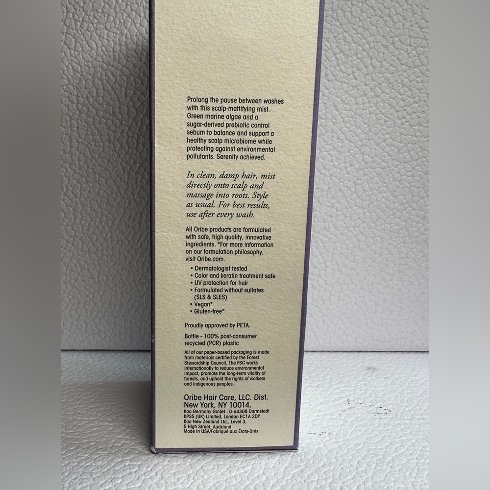 🆕 ORIBE Serene Scalp Oil Control Treatment Mist 125 mL NIB - Picture 8 of 9